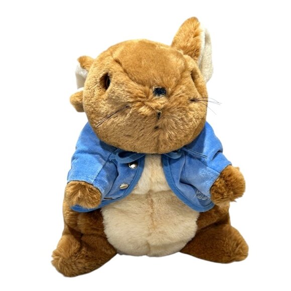 Vintage Eden Peter Rabbit Plush Bunny Frederick Warne 1990s Easter 10 Inch - Picture 3 of 10